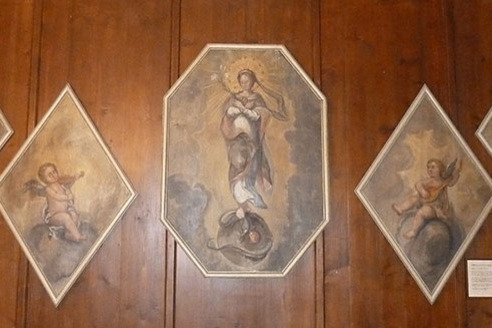 Sipplingen: Bildtafeln in der Klosterkapelle St. Ulrich