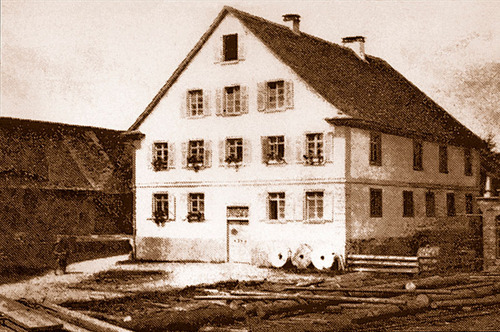 Friedrichshafen: Mühle Ittenhausen um 1800