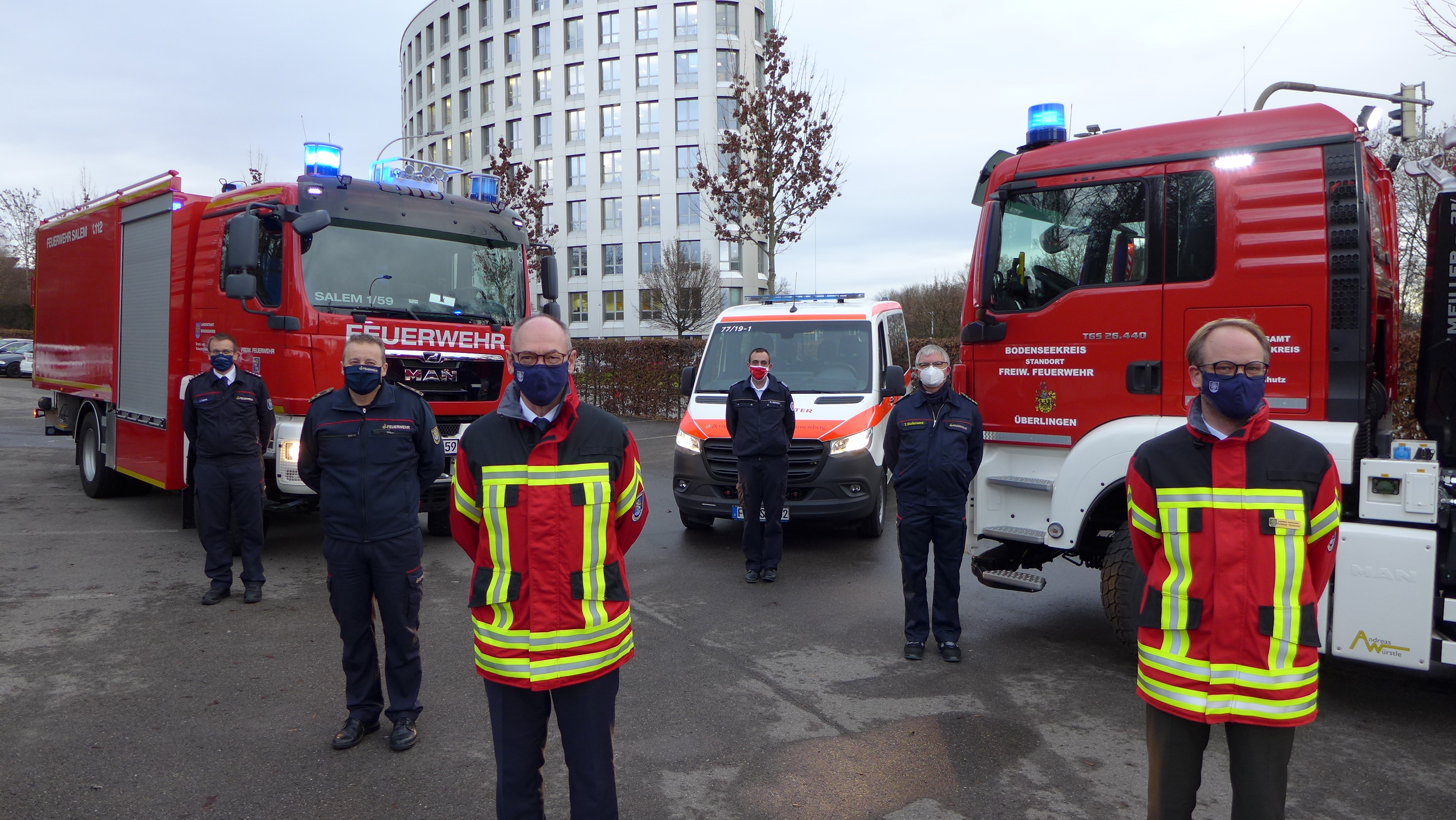 Bodenseekreis Drei Neue Katastrophenschutz Fahrzeuge