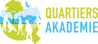 Förderlogo "Quartiers-Akademie" des Landes BW