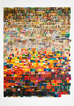 Mark Rothko - All Works on Canvas, 2018, Buntstift auf Papier