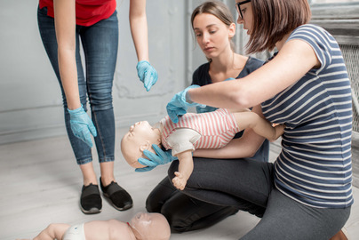 First aid training