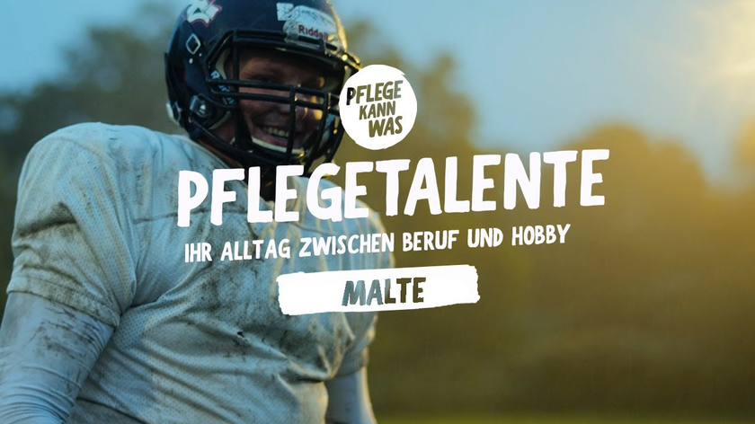 Pflegetalent Malte: Beim Football & in der Notaufnahme | Folge 1 #PflegeKannWas