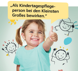 Plakat Kindertagespflegeperson gesucht