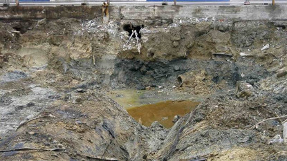 Ausbau einer alten Öltankanlage