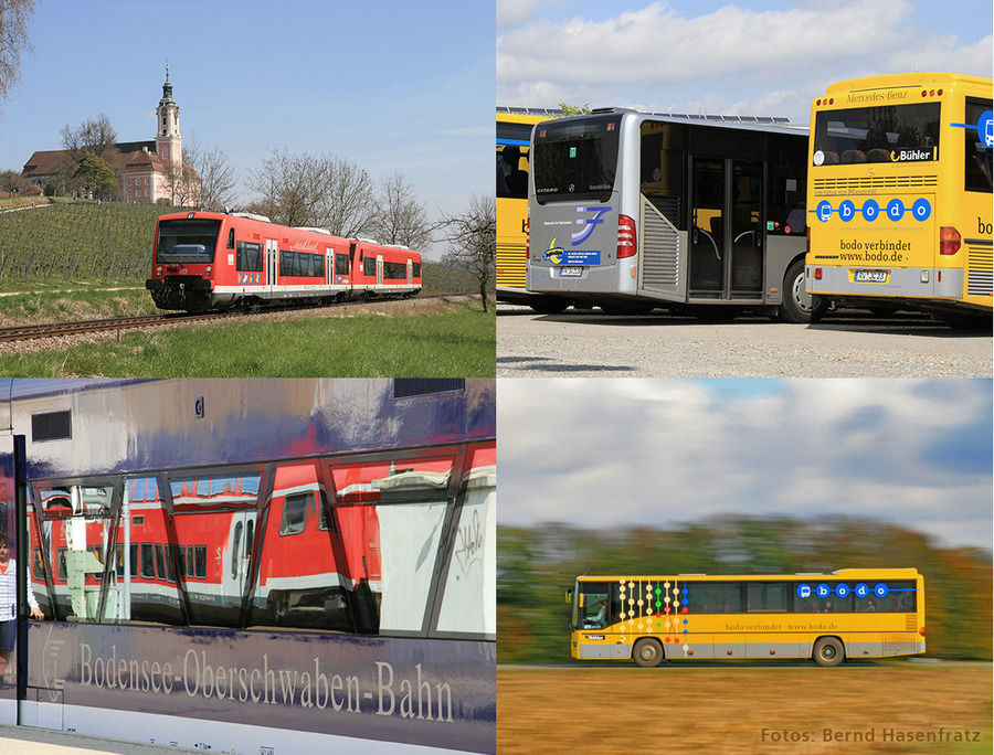 Bus und Bahn