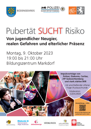 Vortrag "Pubertät SUCHT Risiko"