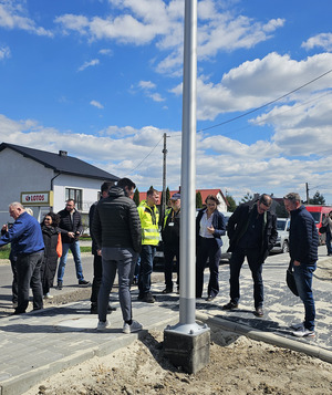 Baustelle in Koniecpol