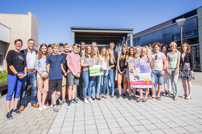 Preisverleihung Klasse 9 e Montfort-Gymnasium Tettnang