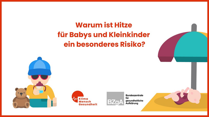 Warum ist Hitze für Babys und Kleinkinder ein besonderes Risiko?