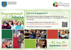 Flyer zur Engagementwoche