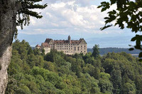 Blick auf Schloss Heiligenberg