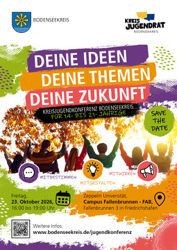 Plakat der Jugendkonferenz Bodenseekreis 2026