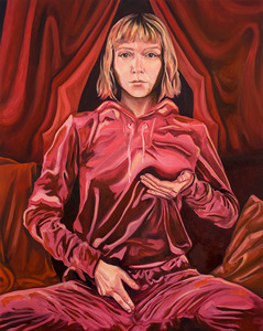 Darja Linder - Salvatio Mundi (Erlösung der Welt), 2020, Öl/Holz