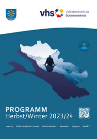 VHS Deckblatt Programm Herbst/Winter 2023/24