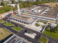 Luftbild des Bildungszentrums Markdorf