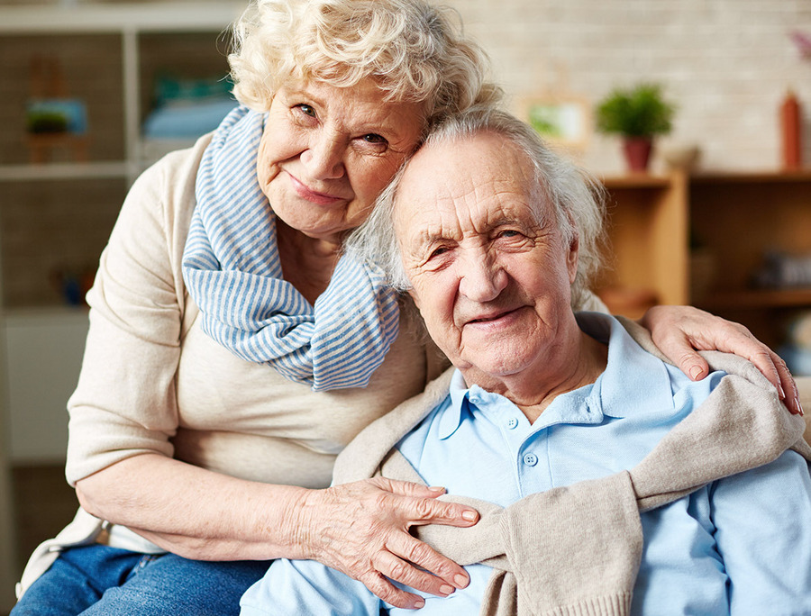 Senioren und Pflege