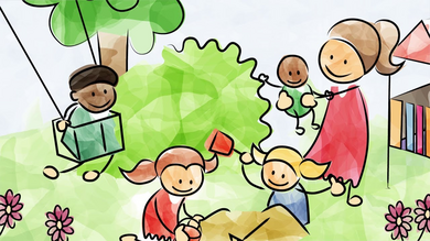 Link zum Video "Was ist Kindertagespflege"