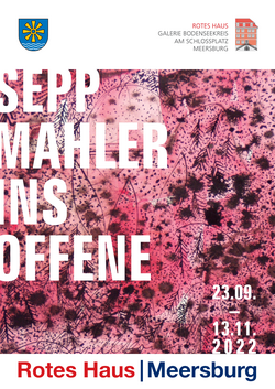 Ausstellungsplakat Sepp Mahler