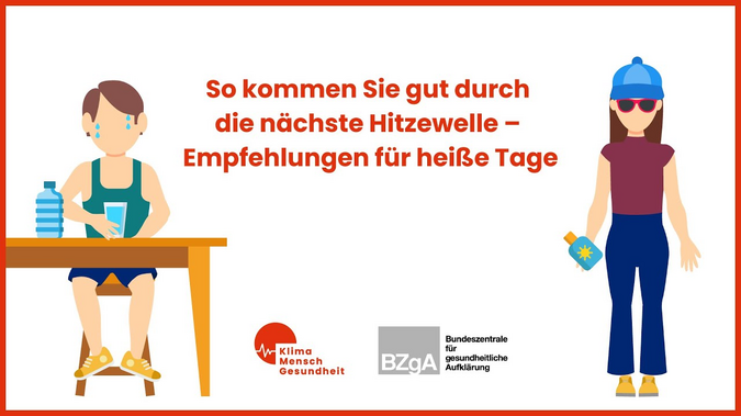 So kommen Sie gut durch die nächste Hitzewelle - Empfehlungen für heiße Tage