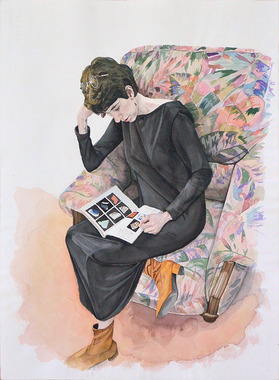 Sans titre (Susie), 2017, Aquarell auf Papier