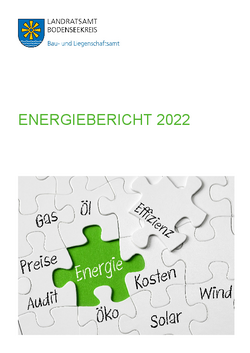 Energiebericht 2022 - Deckblatt